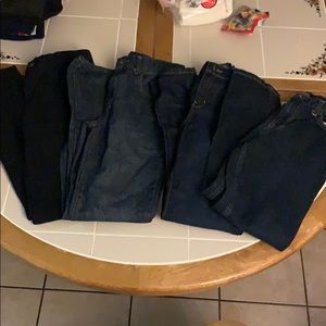 Lot of 4 Boys Size 12 Jeans